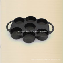 Preseasoned Danish Cake Pan for 6PCS Cake